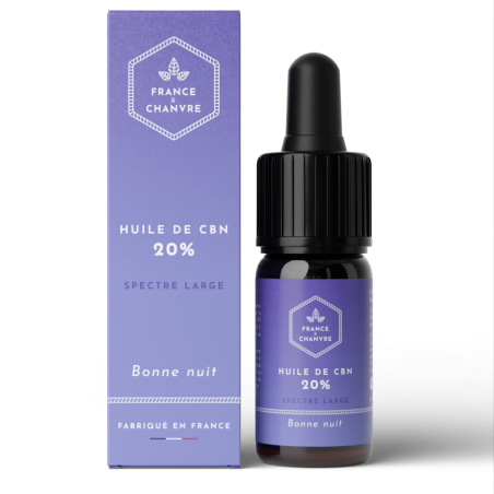 Huile Bonne Nuit CBD + CBN 20% Spectre Large