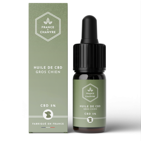 Huile CBD pour animaux 5%